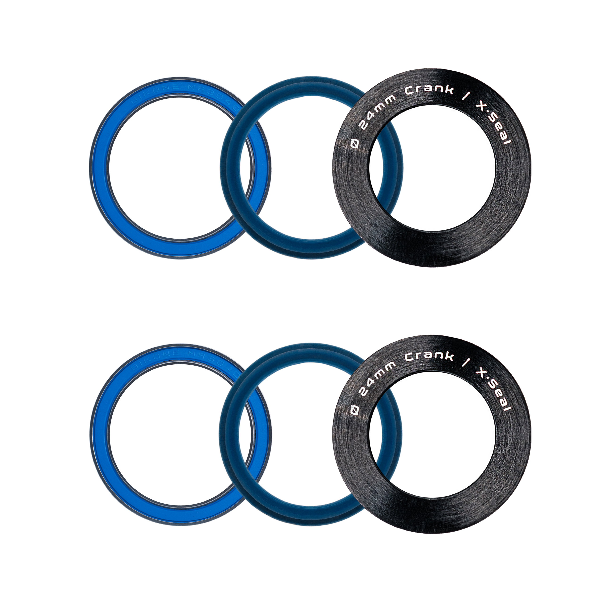 30407 2.5 Steel bearing replacement kit for Shimano cranks